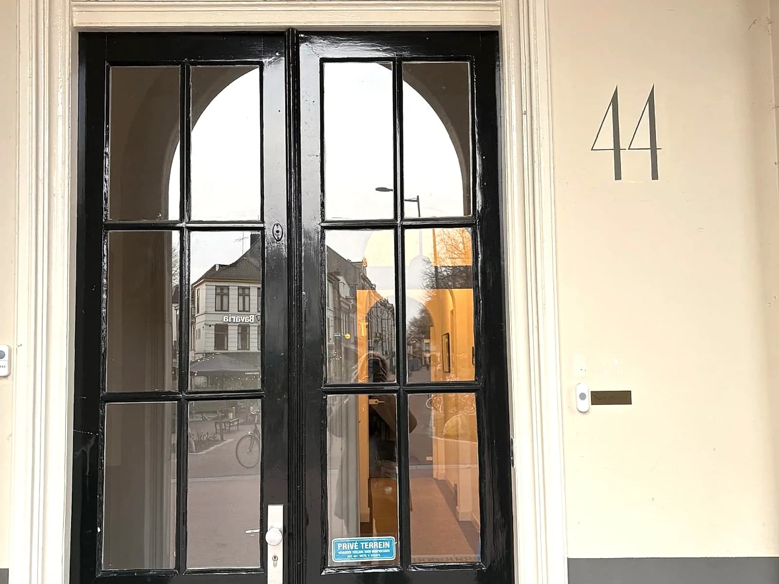 Entree van onze locatie in Utrecht